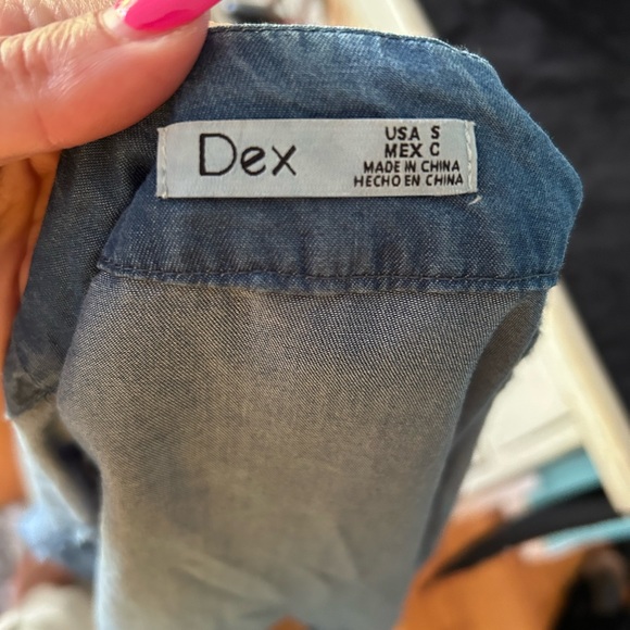 Dex tencel  fitted moto jacket - Picture 4 of 5